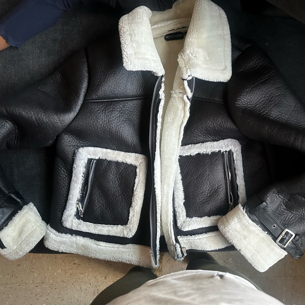 Cute little warm jacket very stylish